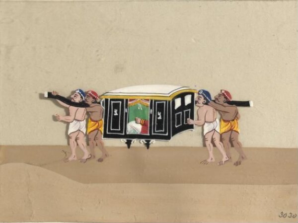 Unknown, One of twelve drawings depicting methods of transport