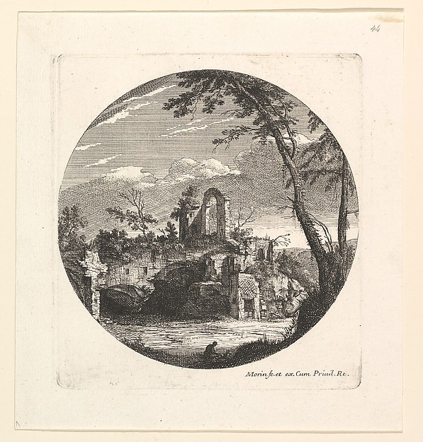 Jean Morin, Les Ruines au Fond