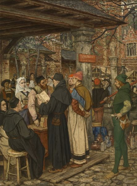 Albrecht De Vriendt, Jan Brito, Inventor of Printing in Bruges