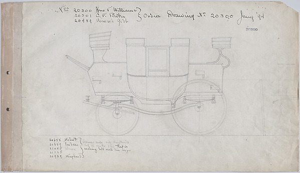 Brewster & Co., Park Drag  #20300