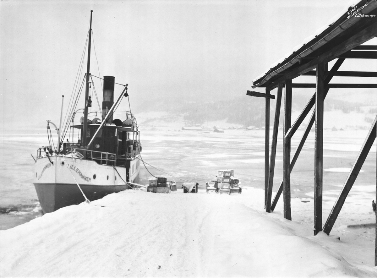 Anders Beer Wilse, Prot: Lillehammer dampskibsbrygge