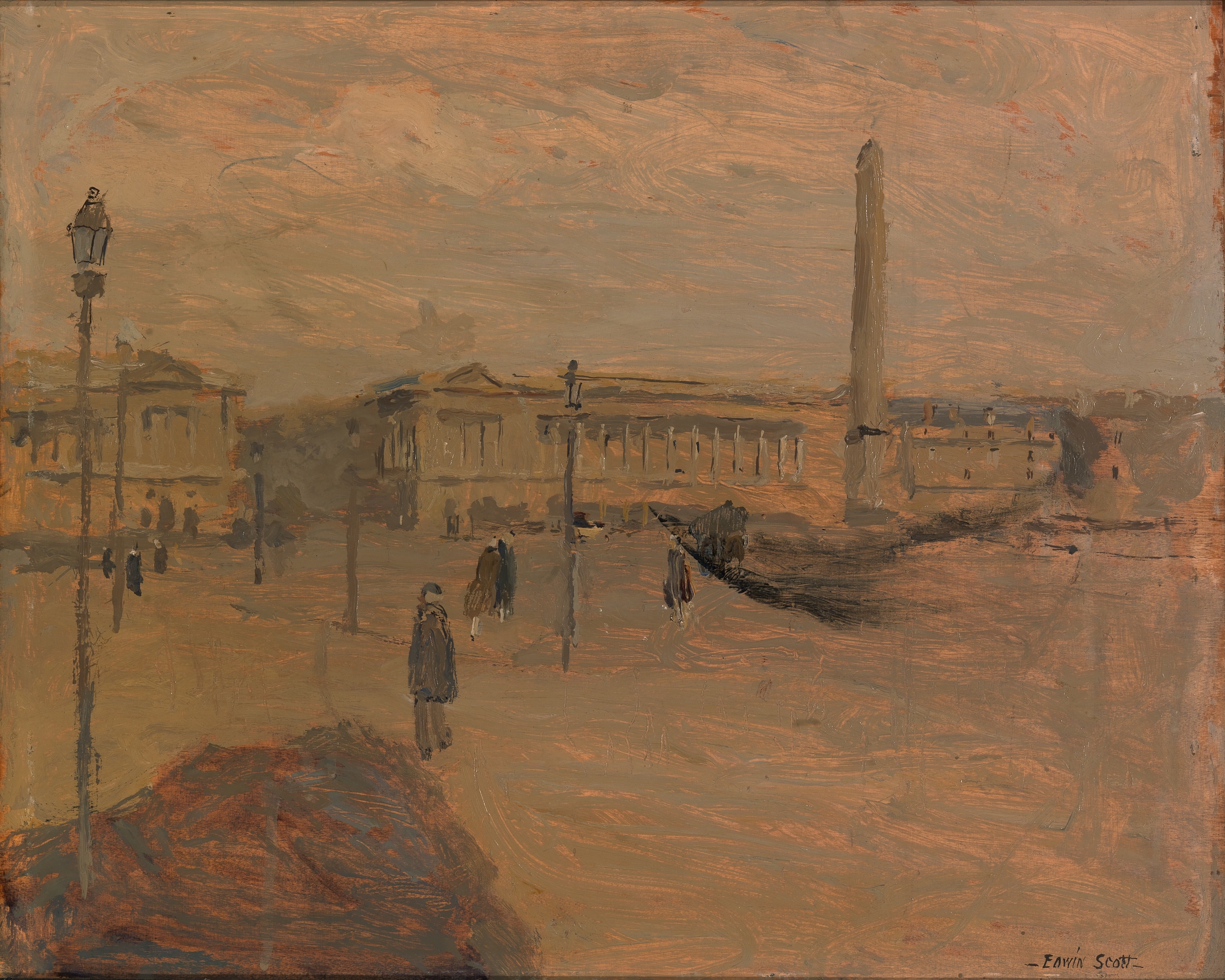 Frank Edwin Scott, La Concorde