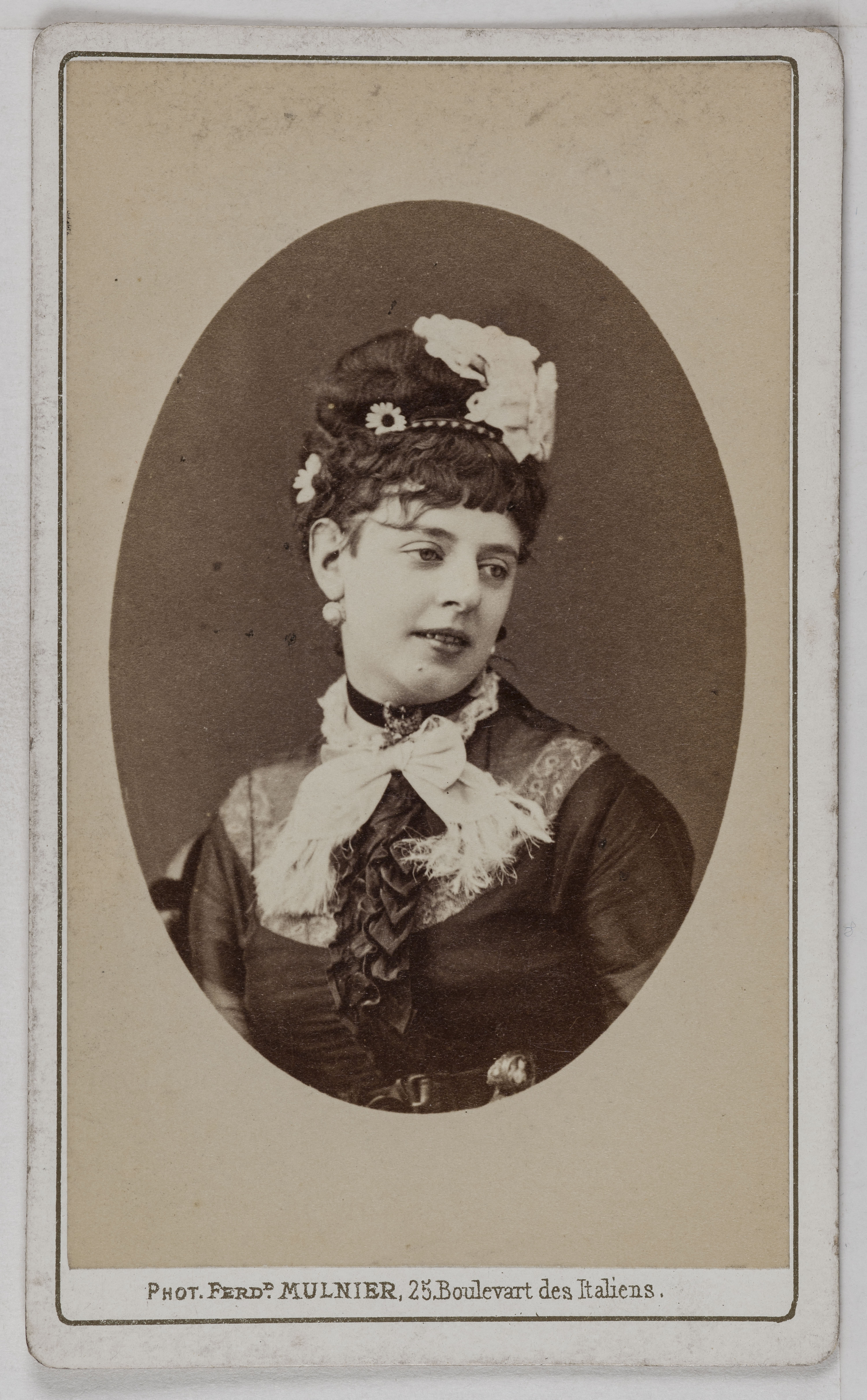 Ferdinand Mulnier, Portrait de Malo, (actrice)