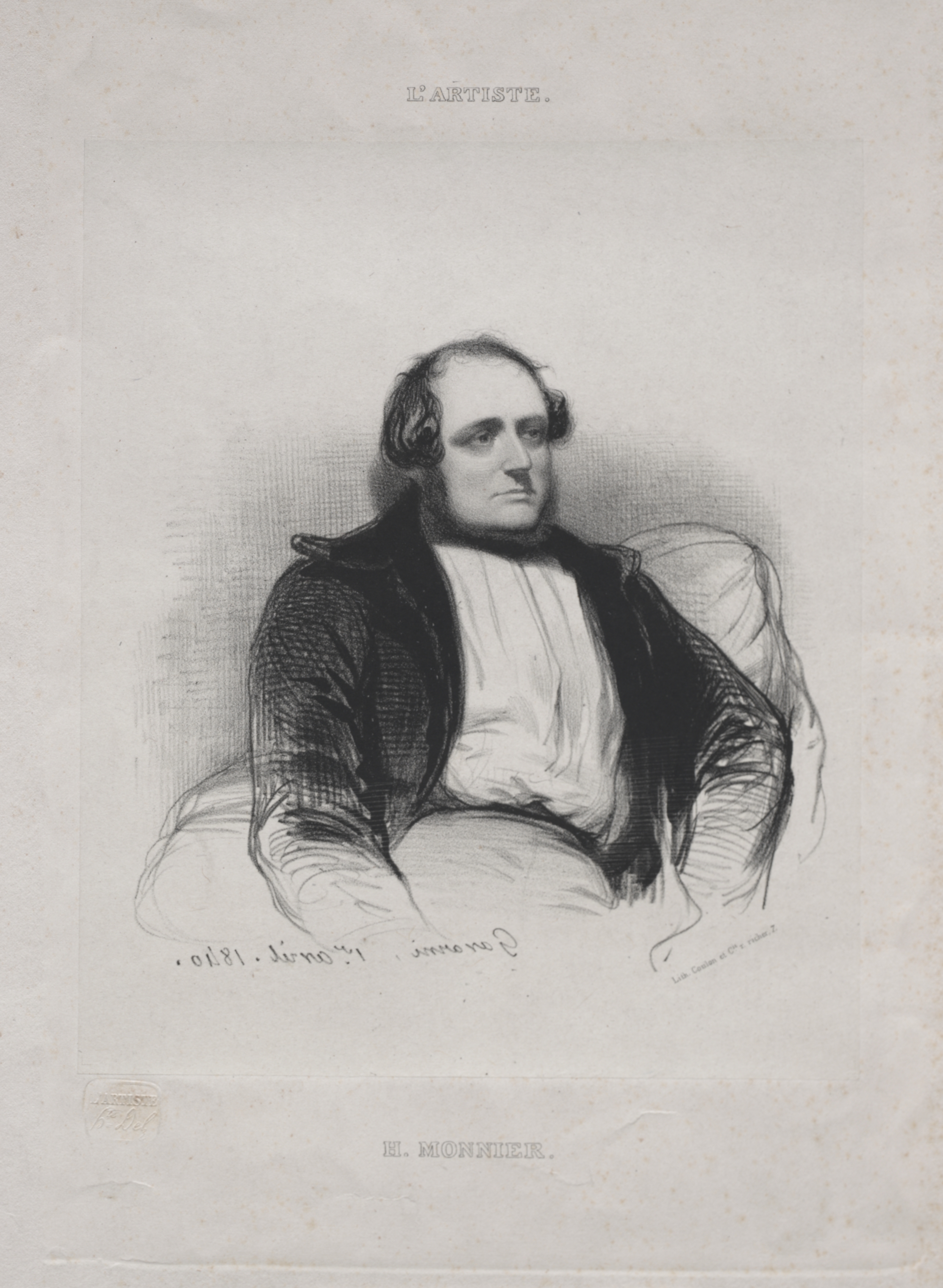 Paul Gavarni, Henri (Bonaventure) Monnier