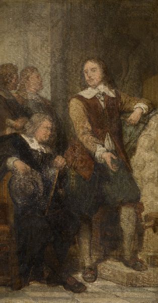 Nicaise De Keyser, The Sculptor Artus Quellinus I in Amsterdam