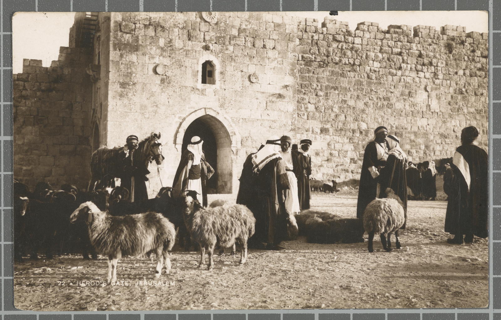 Desconegut, 22. Herod’s gate, Jerusalem