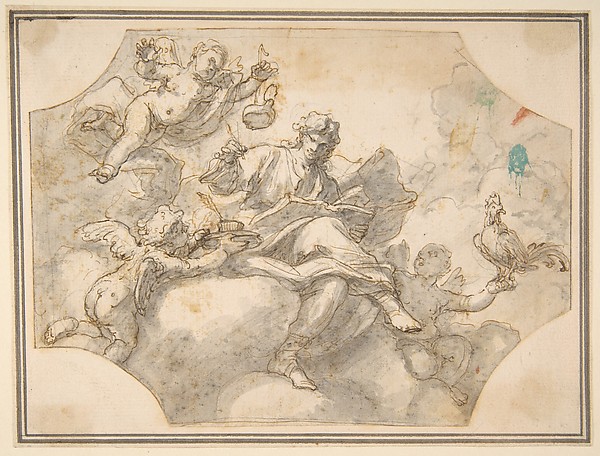 Francesco Solimena, Allegorical Figure of Study