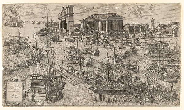Anonymous, The arrival of Henri III of France at the Lido in Venice in 1574