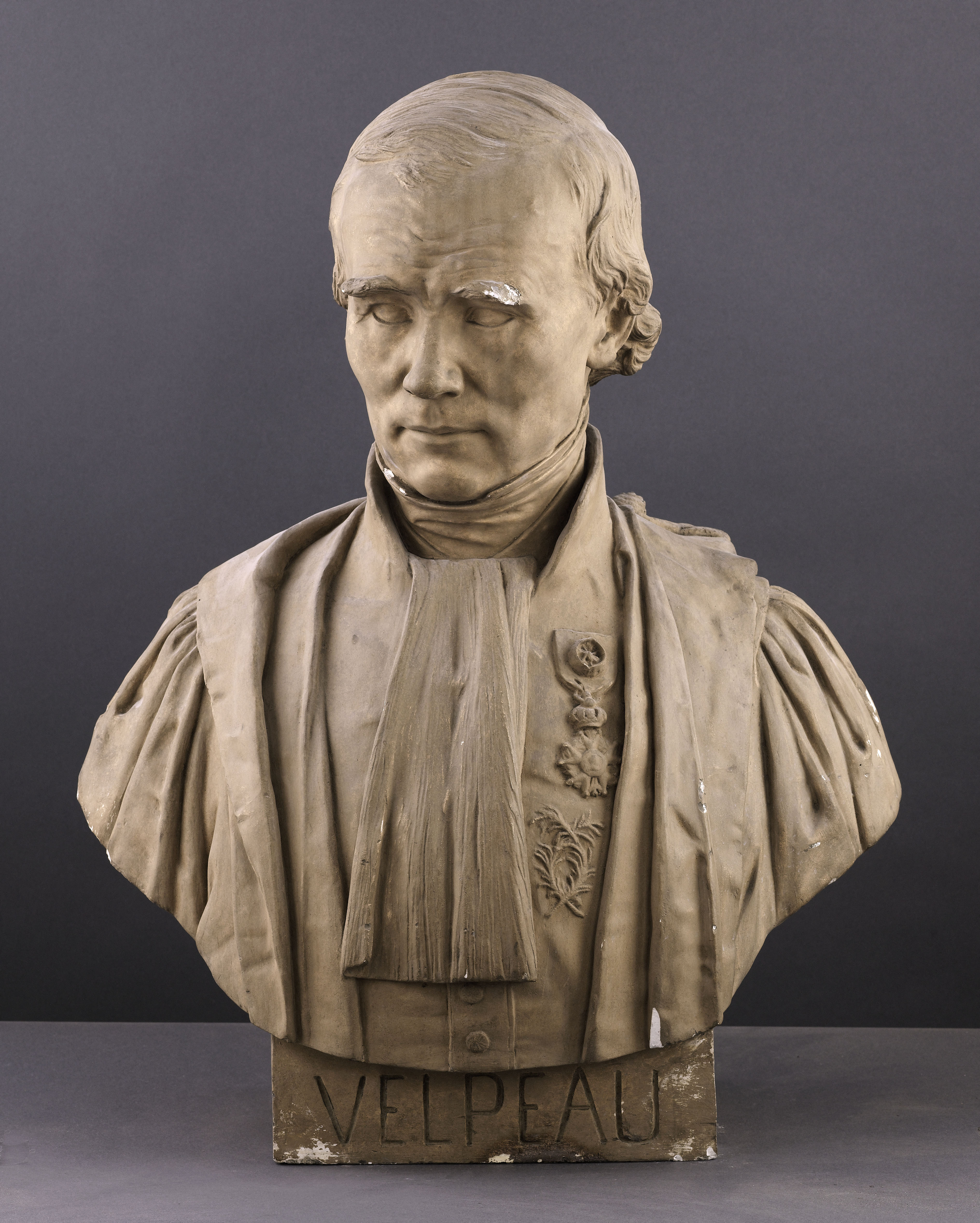 Jean Pierre Dantan, Portrait sérieux du chirurgien, Alfred-Louis-Armand-Marie Velpeau (1795-1867)