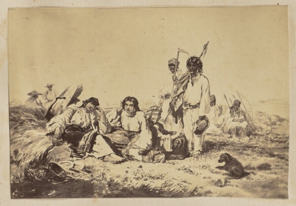 Unknown, [Group of Roumanian gypsies]