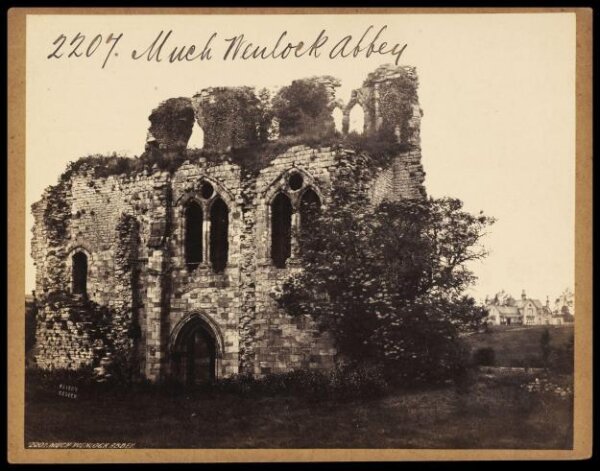 Francis Frith, Much Wenlock Abbey