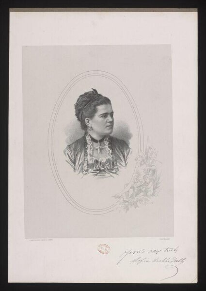 Unknown, Madame Sofia Scalchi Lolli