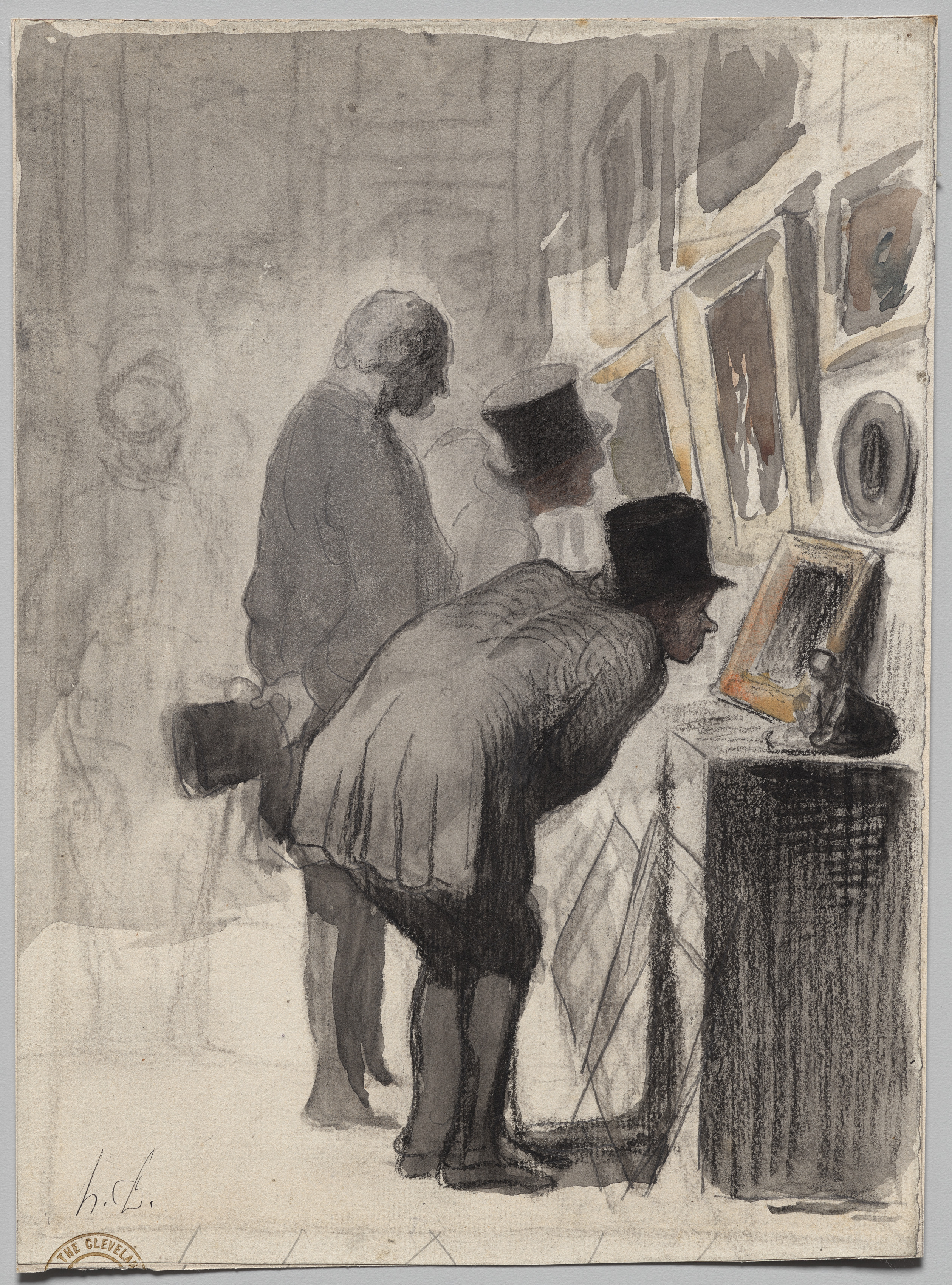 Honoré Daumier, Art Lovers