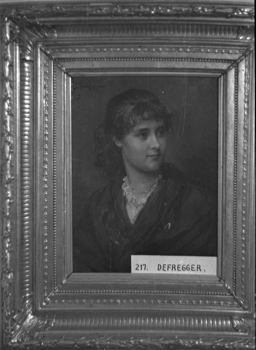 Franz Defregger, Mädchen, Brustbild