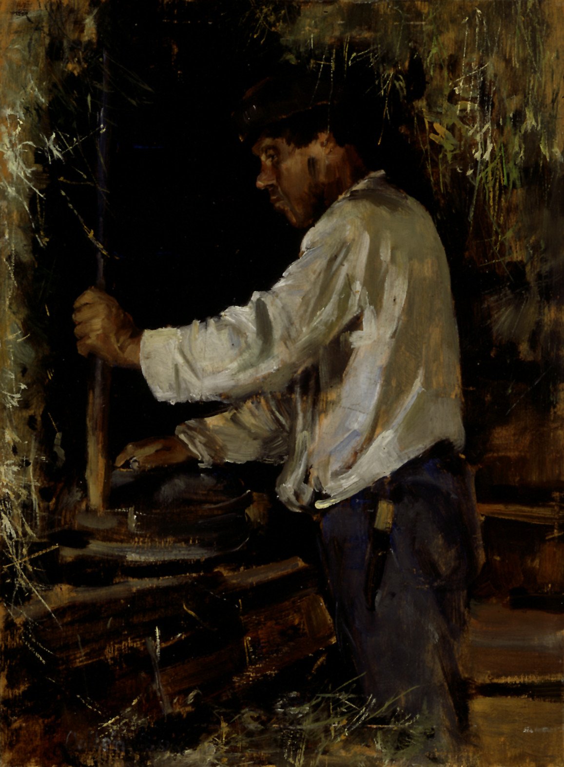 Akseli Gallen-Kallela, Milling by Hand
