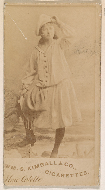 William S. Kimball & Company, Mme Colette, from the Actresses series (N203) issued by Wm. S. Kimball & Co.