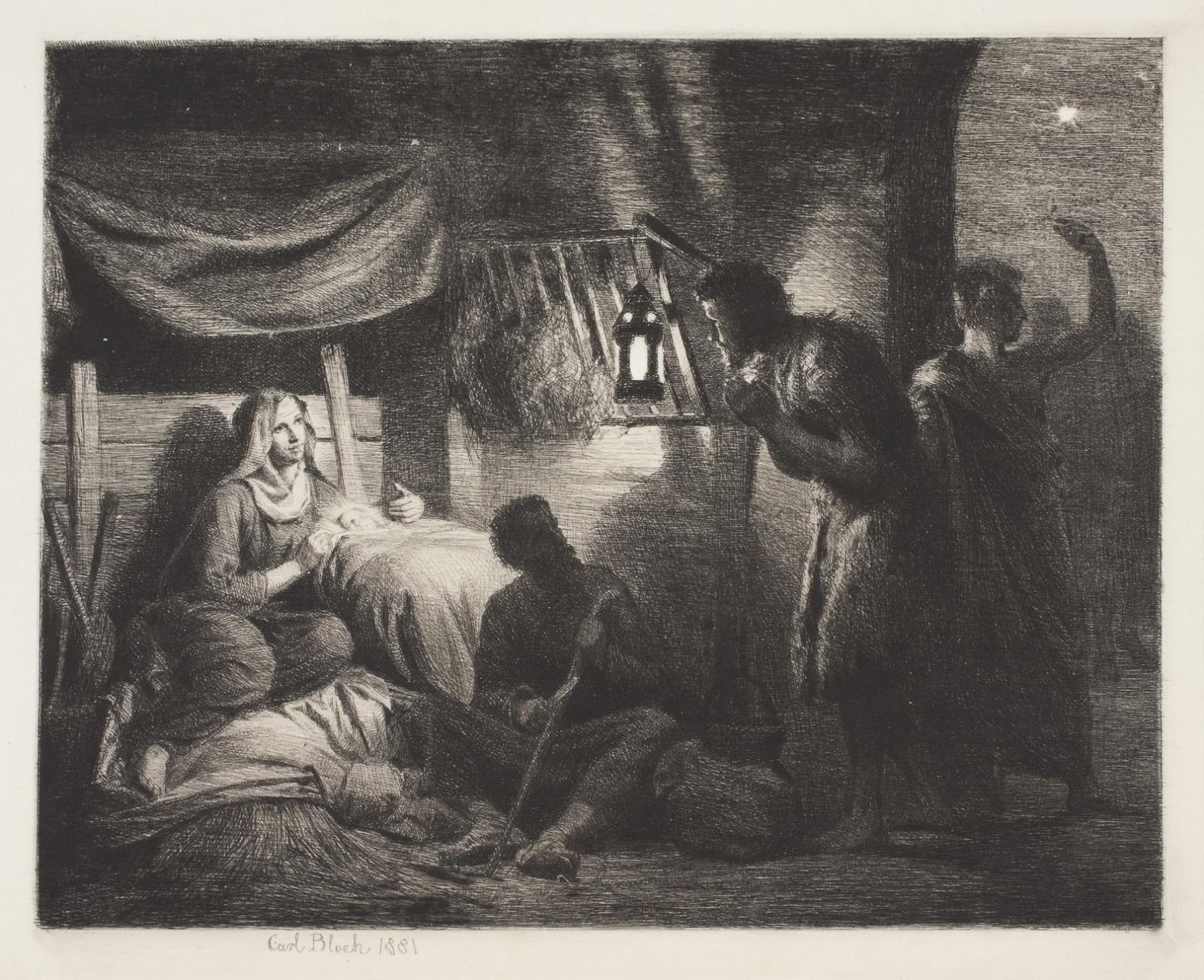 Carl Bloch, Hyrdernes tilbedelse
