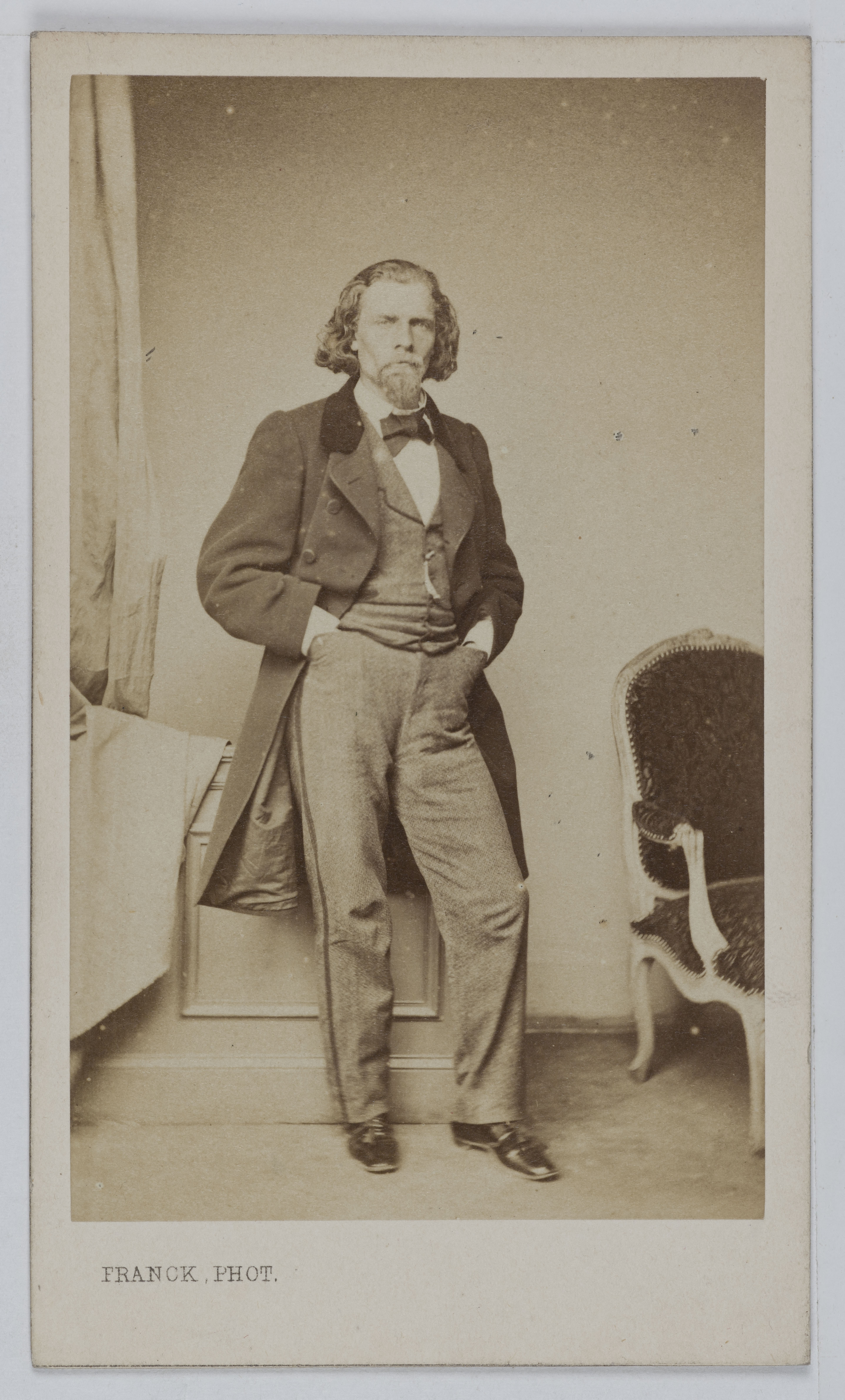 Franck, Portrait d'Antoine Renard (1825-1872), ténor d'opéra.