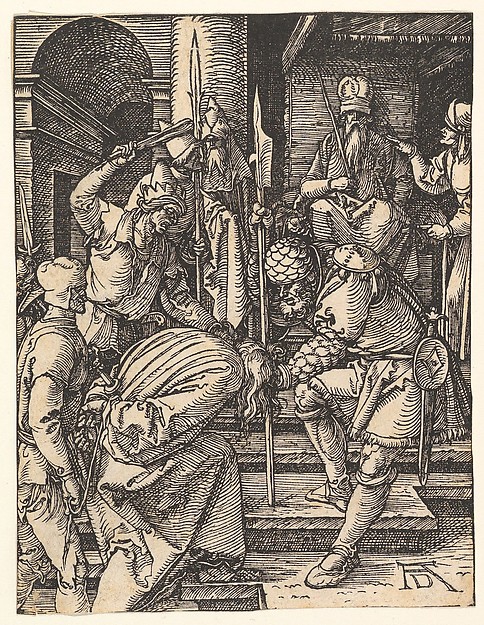 Albrecht Dürer, Christ Before Annas, from "The Small Passion"