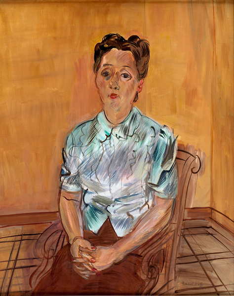 Raoul Dufy, Berthe au corsage de satin