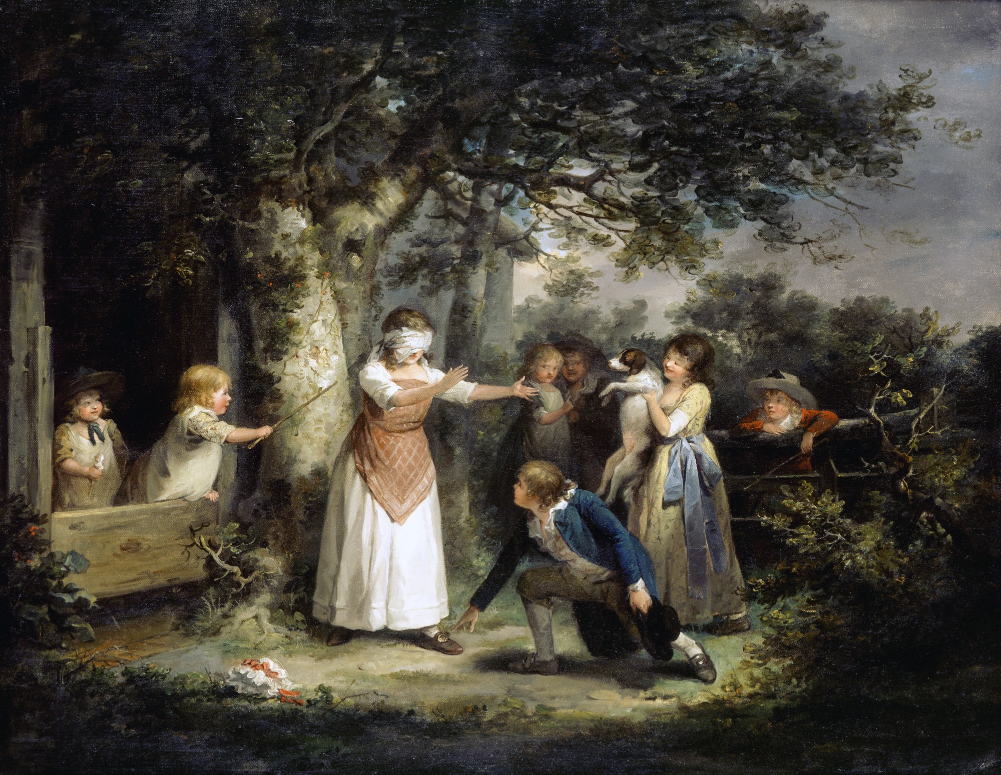 George Morland, Blind Man's Buff