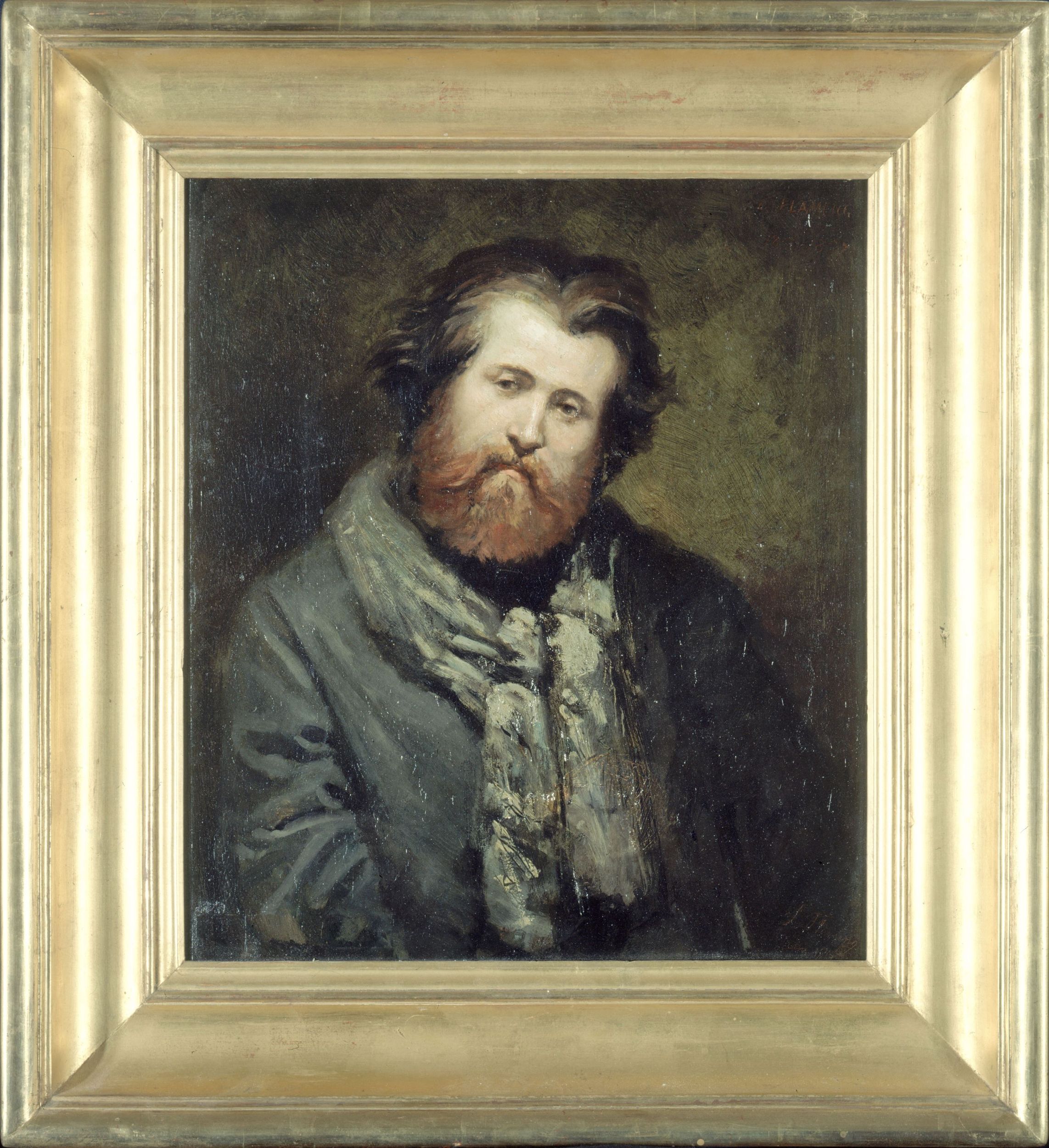 Léopold Flameng, Portrait d'Alfred Delvau (1825-1867), littérateur