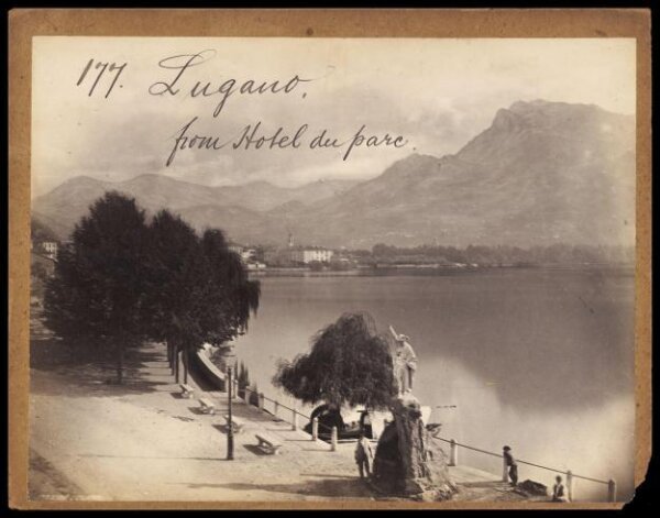 Francis Frith, Lugano.  From Hotel du parc