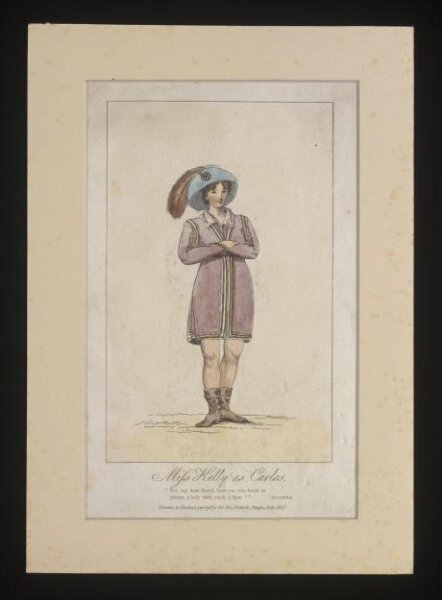 Unknown, Miss Kelly as Carlos