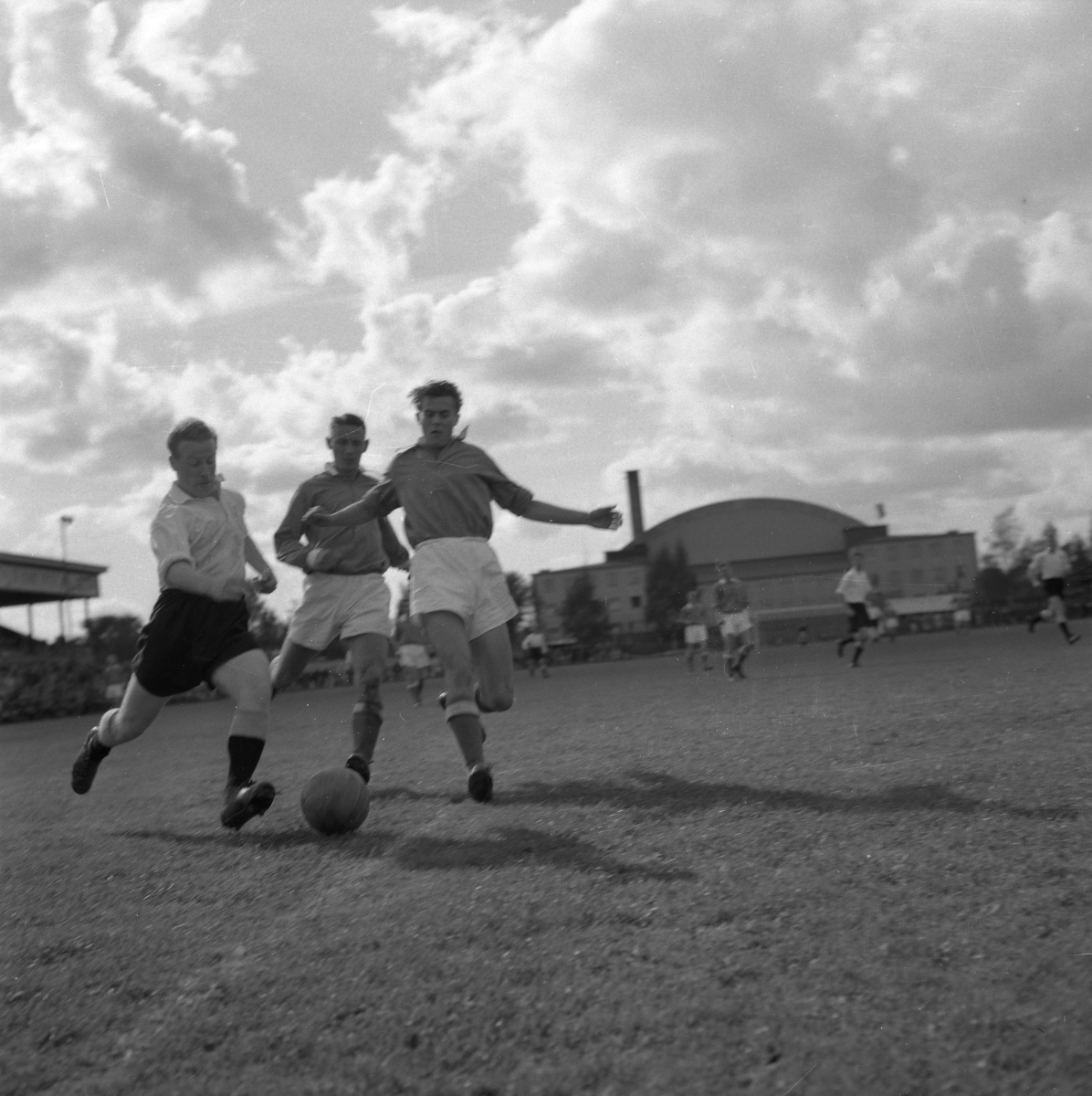 Örebro Kuriren, Fotboll ÖSK - Södertälje. 13 september 1955.