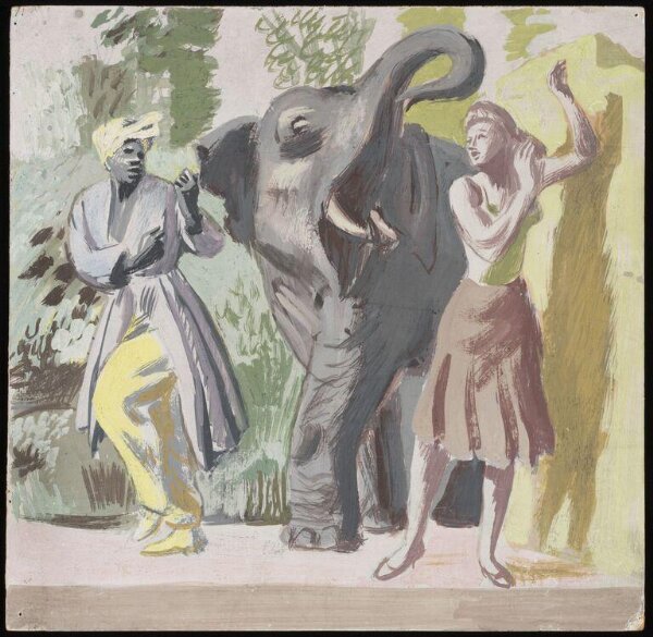 Hans Feibusch, Painting