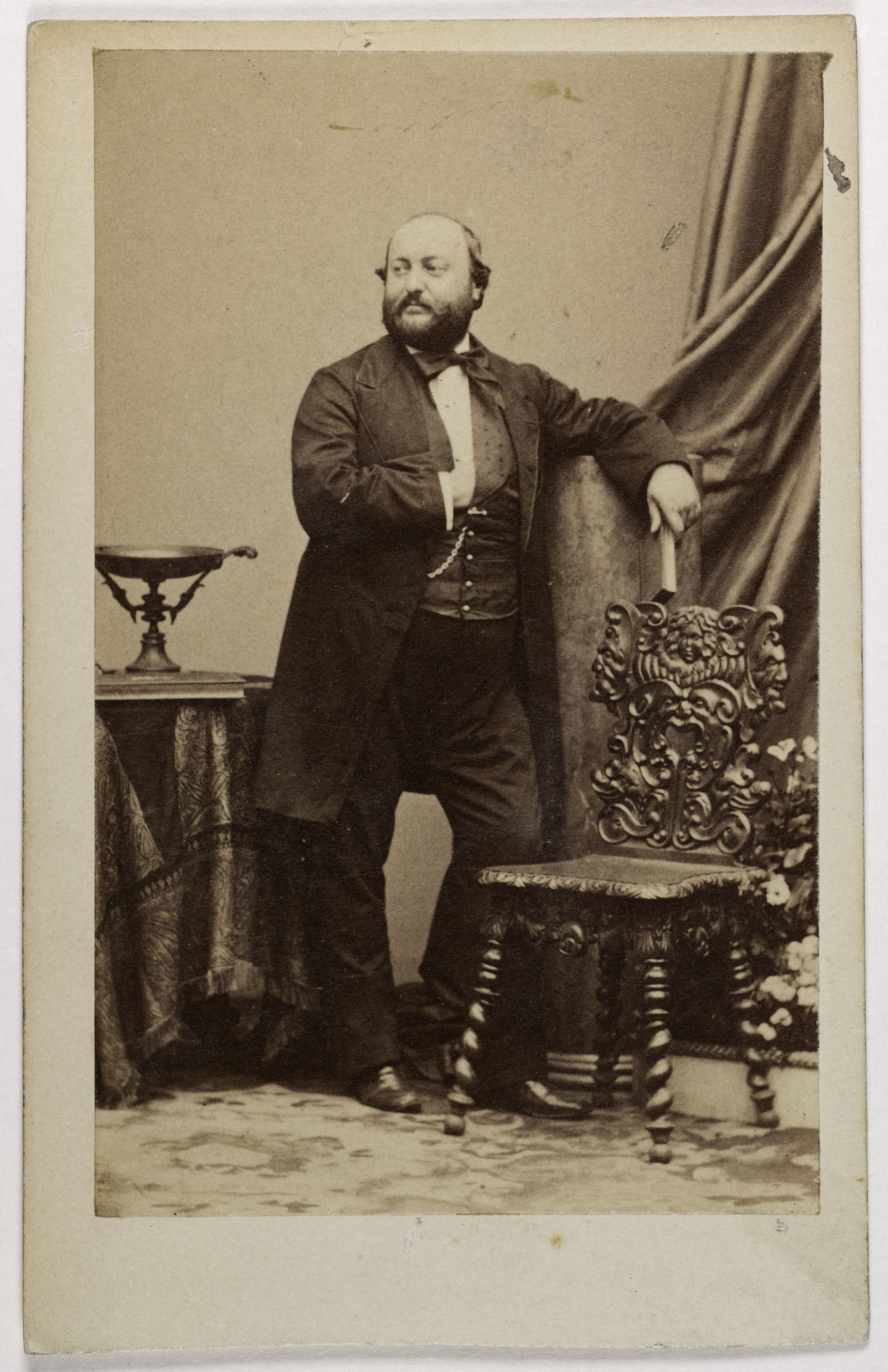 Disderi & Cie, Portrait de Joseph Lucien Bonaparte, Prince de Canino (1824-1865)