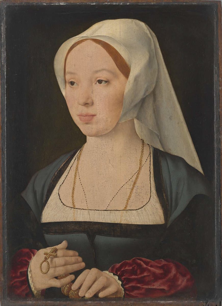 Joos van Cleve, Portrait of a Lady