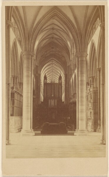 Unknown, [Interior of Salisbury Cathedral]