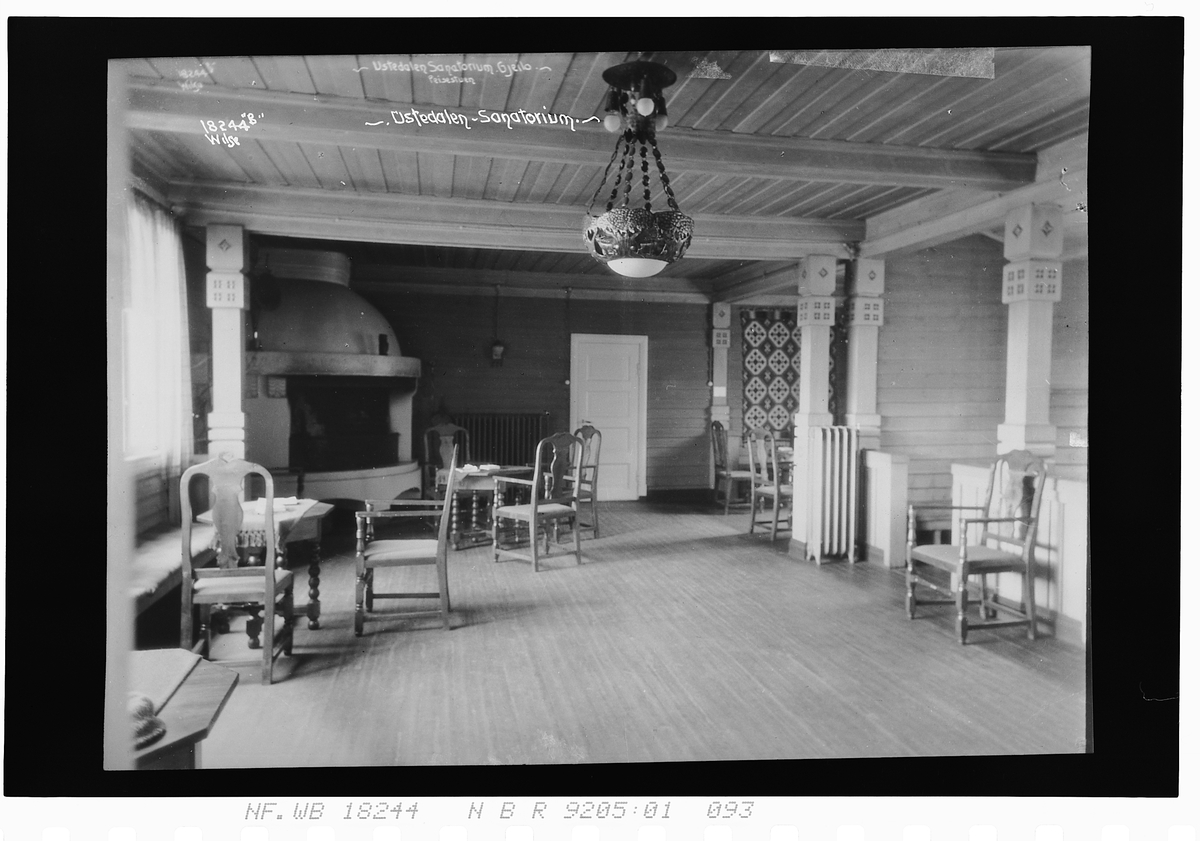 Anders Beer Wilse, Konv: Ustedalen sanatorium