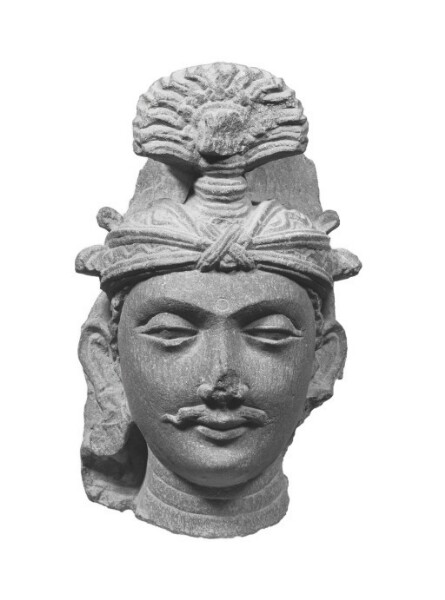 Unknown, Male Head from a Relief