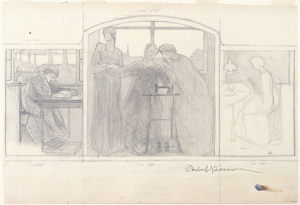 Umberto Boccioni, Study for "Homage to Mother"