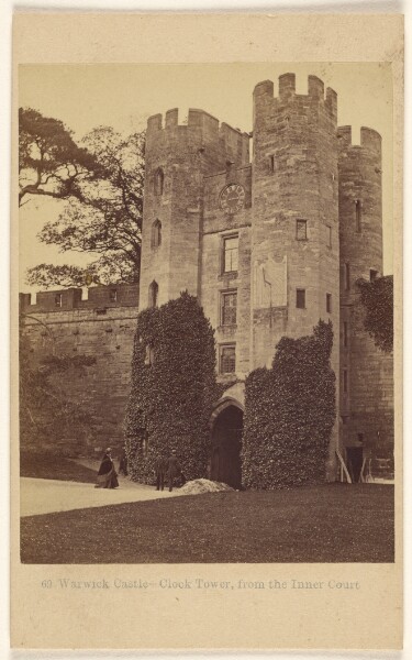 Francis Bedford, Warwick Castle - Clock Tower, from the Inner Court.