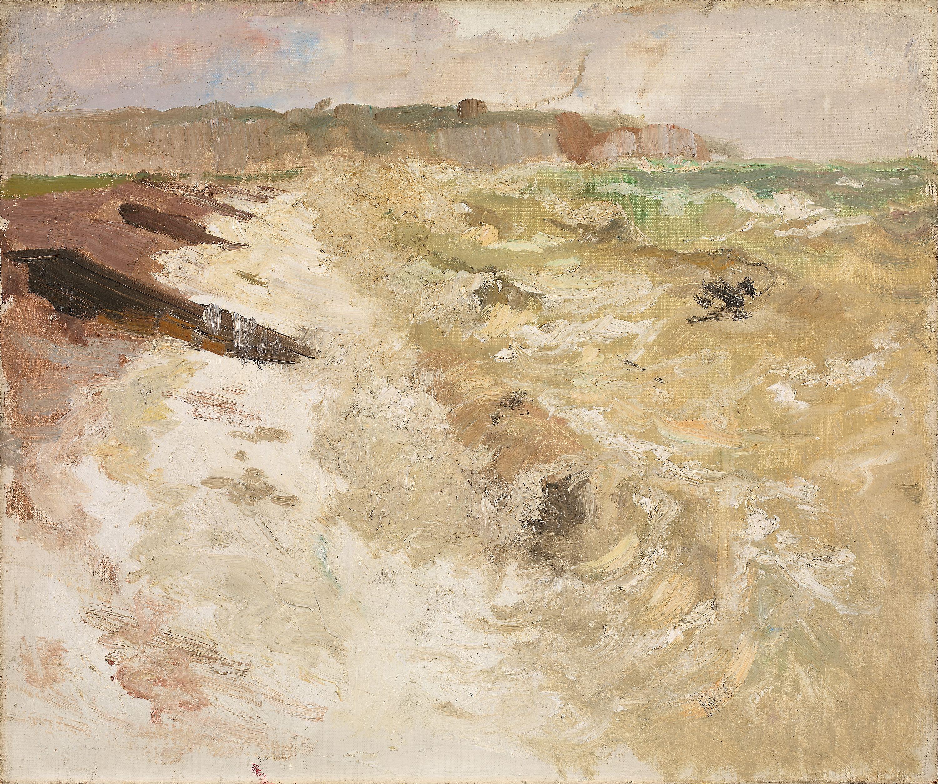 Frits Thaulow, From the Beach at Dieppe