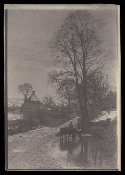 Gale, Lt. Col. Joseph, Snowy village