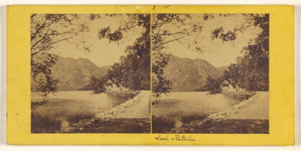 George Washington Wilson, Loch Katrine, Perthshire.