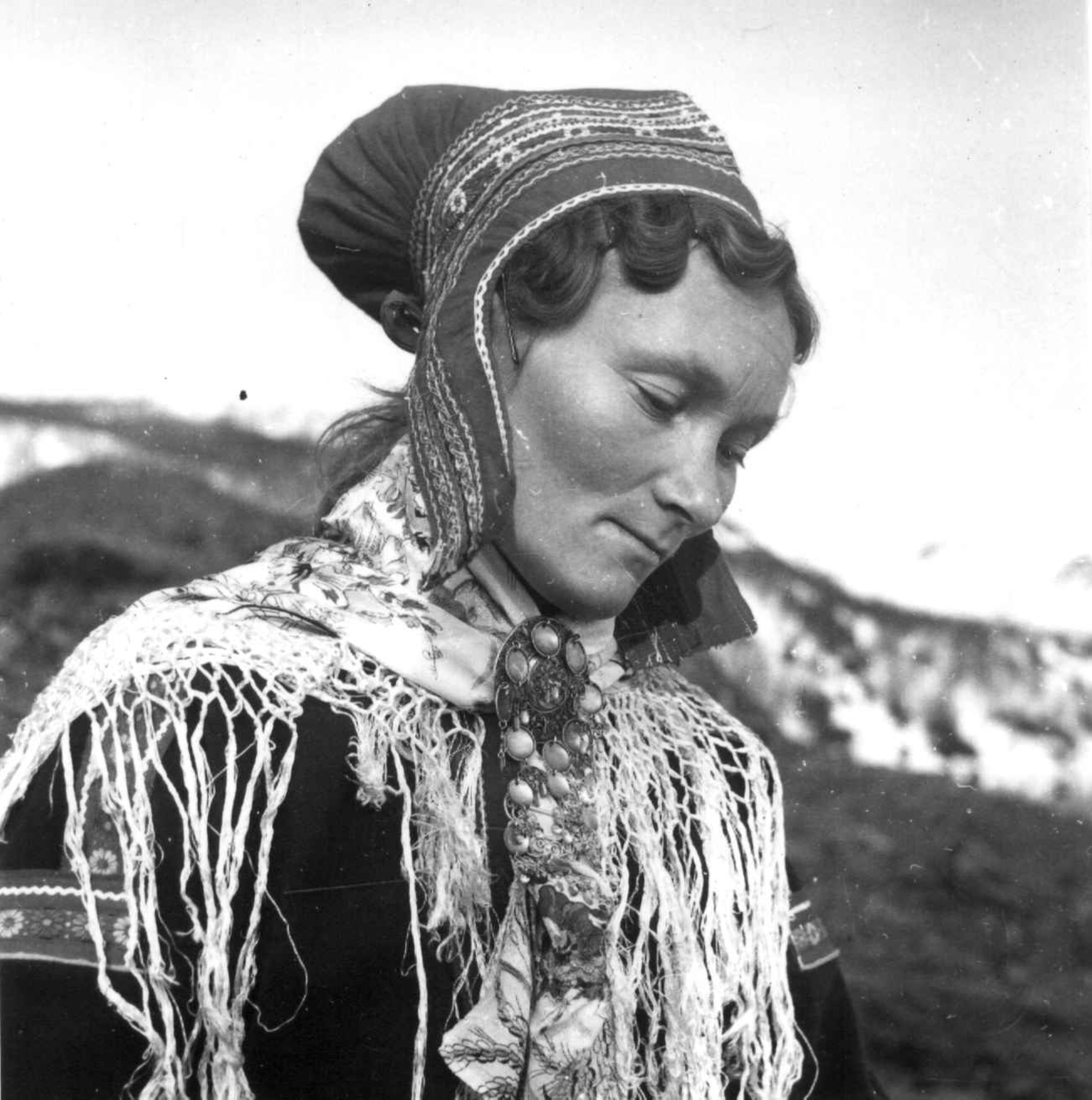 Virginia Raymond Davidson, Portrett av Berit Ellen Aslak Sara, 1961.
