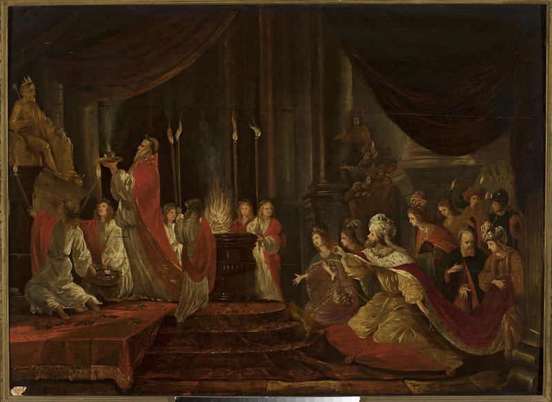Adriaen van Stalbemt, Idolatry of Solomon (1 Kings 11:1-6)