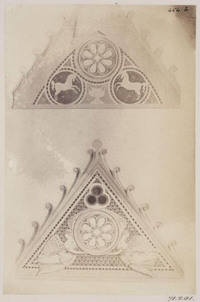 Parker, John Henry, Crocketed Pediments of Canopy, S. Paul's