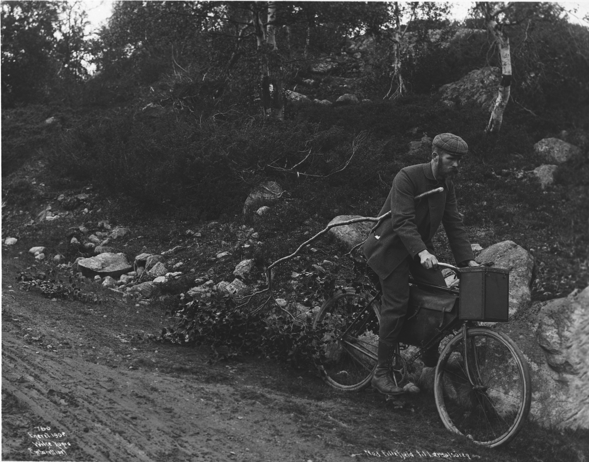 Anders Beer Wilse, Prot: Genere Cykling ned Filefjeld mot Lærdal Sep. 1902