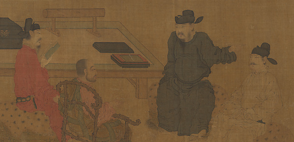 Unidentified artist, Scholars of the Liuli Hall