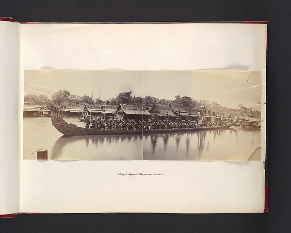 John Thomson, King's Royal Barge, or Canoe
