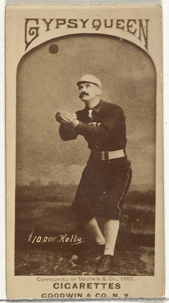 Goodwin & Company, Michael Joseph "$10,000" Kelly, from the Old Judge series (N172) for Old Judge and Gypsy Queen Cigarettes