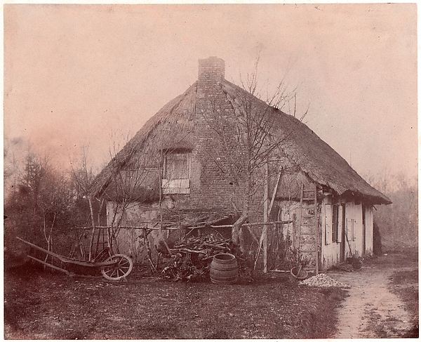 Unknown, Ferme au toit de chaume