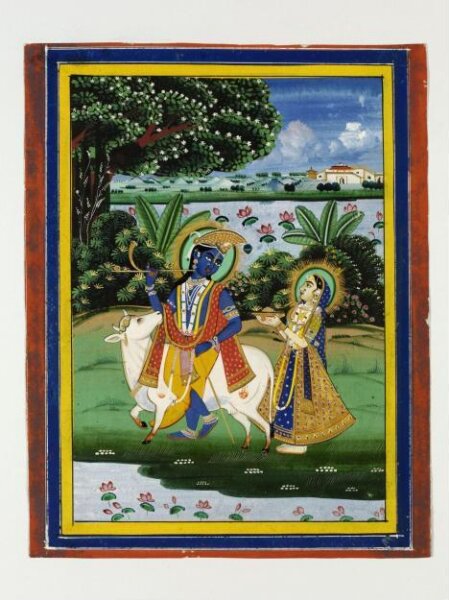 Unknown, Krishna and Radha