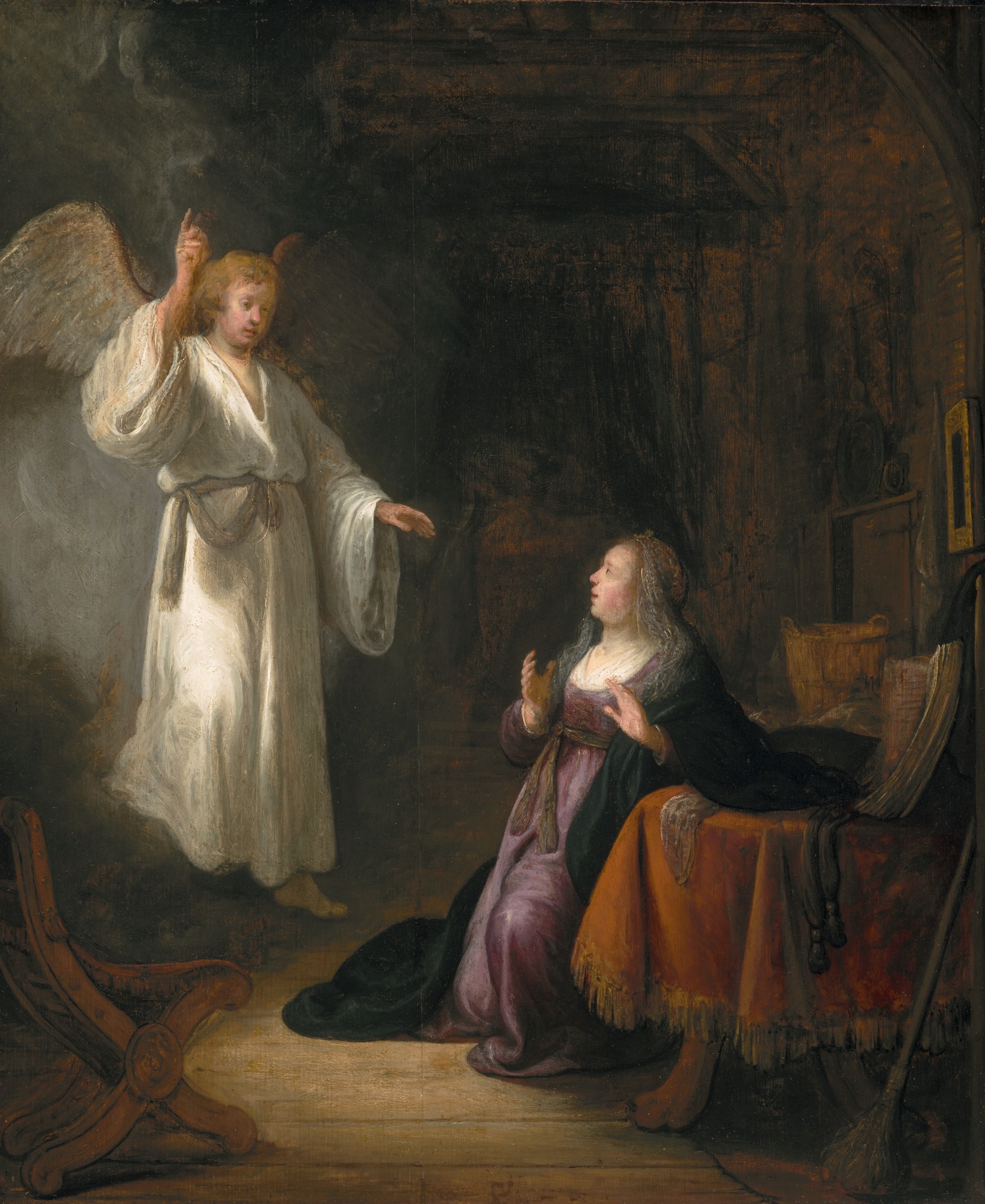 Rembrandt, The Annunciation